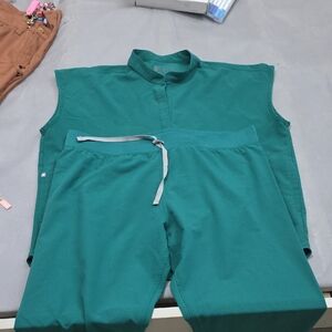 Figs Teal Women's Top